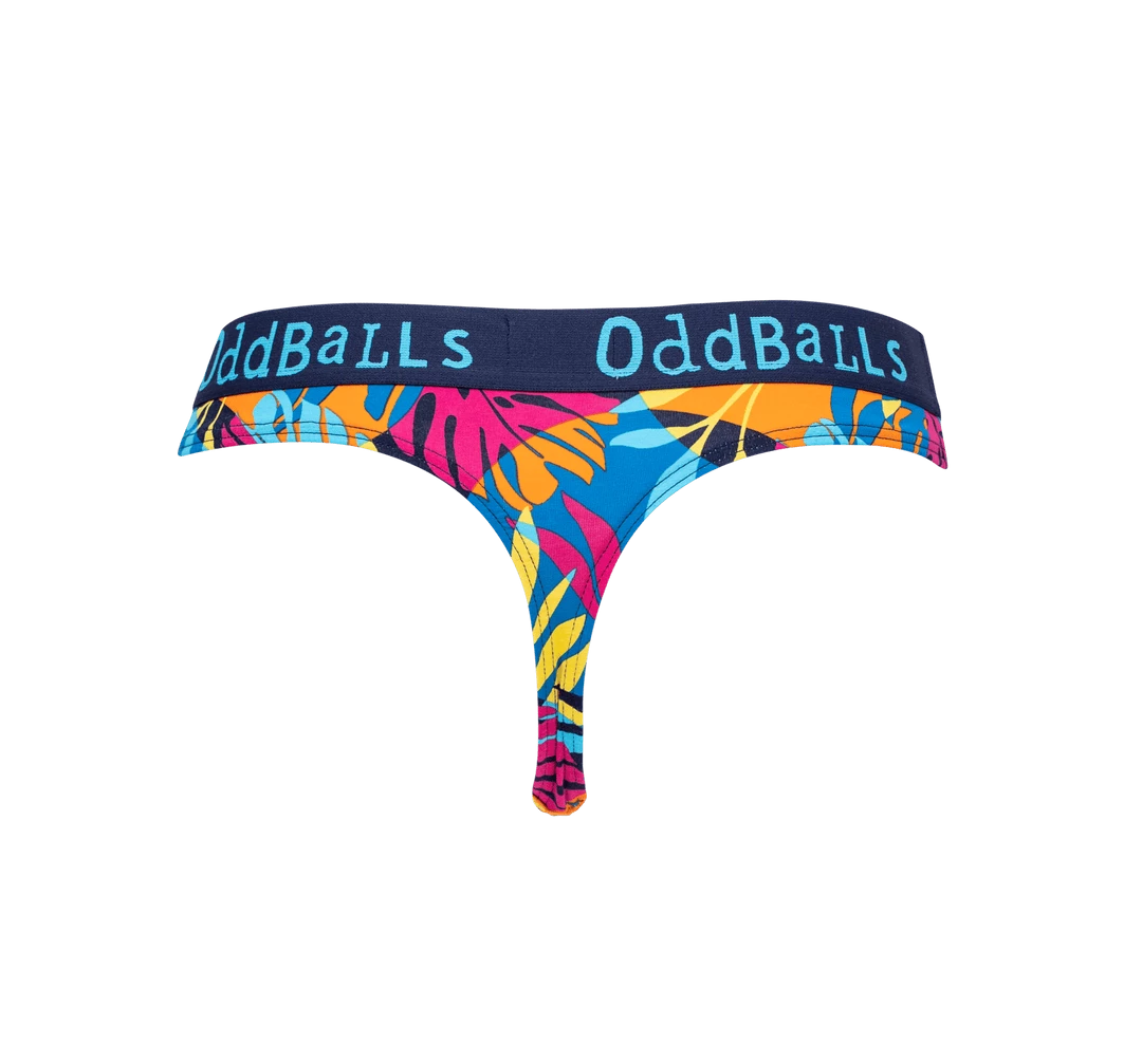 Budget 🔔 OddBalls 🌞 Summer Shop Aloha - Ladies Thong 😉 3 OddBalls Summer Shop Aloha - Ladies Thong
