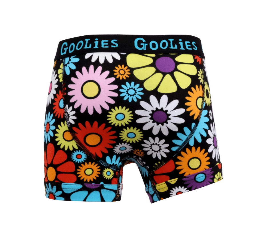 Deals 😍 OddBalls Austin Flowers - Kids Boxer Shorts - Goolies 👍 3 OddBalls Austin Flowers - Kids Boxer Shorts - Goolies