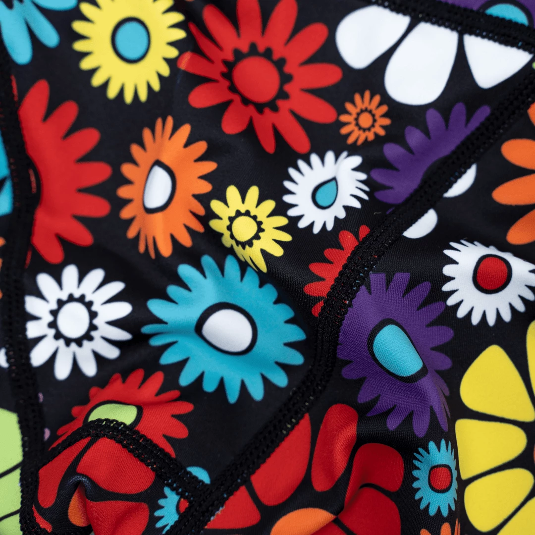 New 👍 OddBalls Sportswear Austin Flowers - Compression Shorts 🔔 6 OddBalls Sportswear Austin Flowers - Compression Shorts