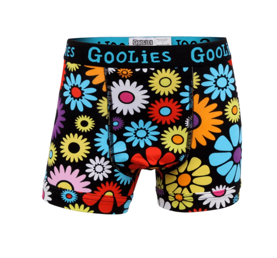 Deals 😍 OddBalls Austin Flowers - Kids Boxer Shorts - Goolies 👍 4 OddBalls Austin Flowers - Kids Boxer Shorts - Goolies