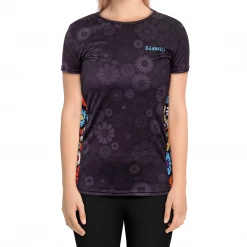 OddBalls Austin Flowers - Tech Fit - Womens Training T-Shirt Sportswear