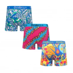 OddBalls Adventurer Bundle - Mens Boxer Shorts 3 Pack Bundle