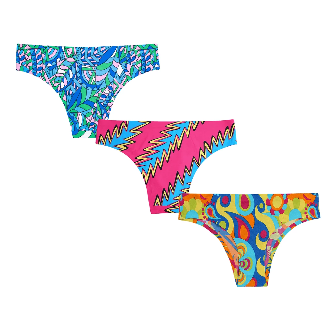 Brand new โ OddBalls ๐ Summer Shop Adventurer Bundle - Ladies Seamless 3 Pack Bundle โ 4 OddBalls Summer Shop Adventurer Bundle - Ladies Seamless 3 Pack Bundle