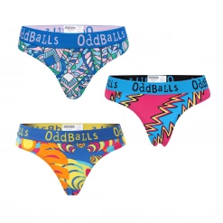 OddBalls Adventurer Bundle - Ladies Thong 3 Pack Bundle Summer Shop