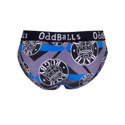 OddBalls Bath Rugby - Grey - Teen Girls Brief Teen Girls Briefs
