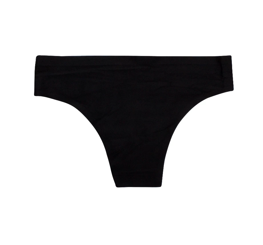 Best Pirce 🎁 OddBalls Black - Teen 👧 Girls Seamless Brazilian Briefs 🔔 4 OddBalls Black - Teen Girls Seamless Brazilian Briefs