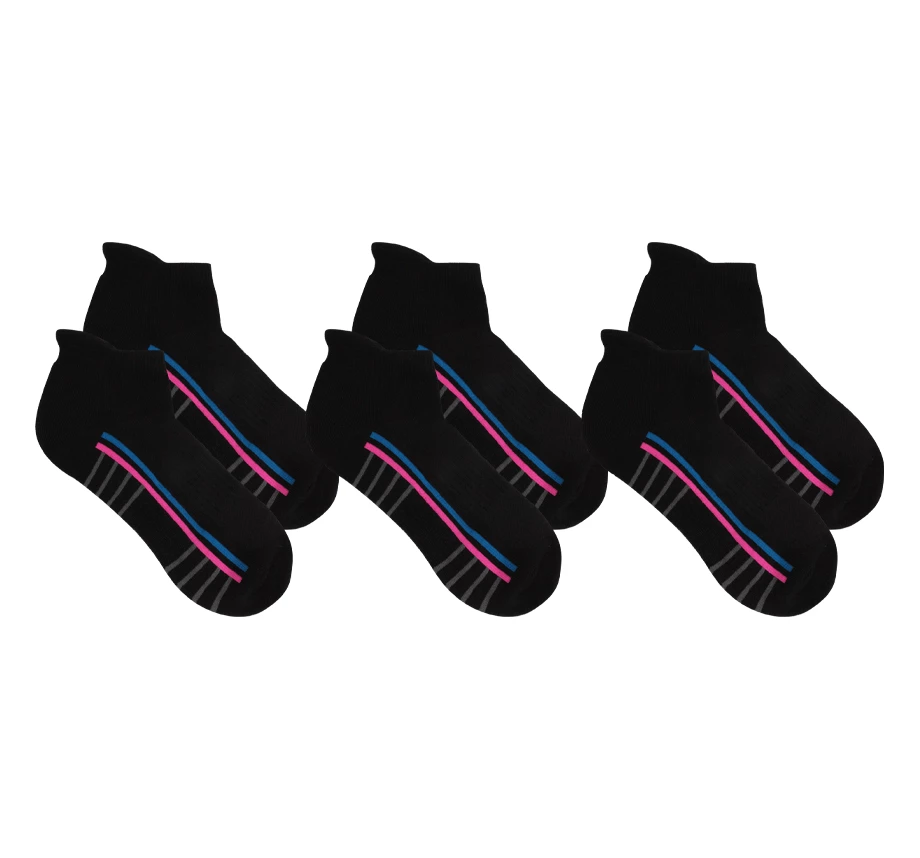 Buy 👍 OddBalls Ankle & Trainer 🧦 Socks All Black Trainer 🧦 Socks - 3 Pack Sock Bundle (Made From Recycled Plastic) ⭐ 3 OddBalls Ankle & Trainer Socks All Black Trainer Socks - 3 Pack Sock Bundle (Made From Recycled Plastic)