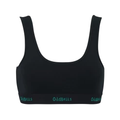 OddBalls Black & Green - Ladies Bralette