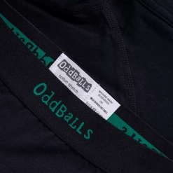 Wholesale 👏 OddBalls 🩴 Thongs Black & Green - Ladies Thong 🤩 7 OddBalls Thongs Black & Green - Ladies Thong