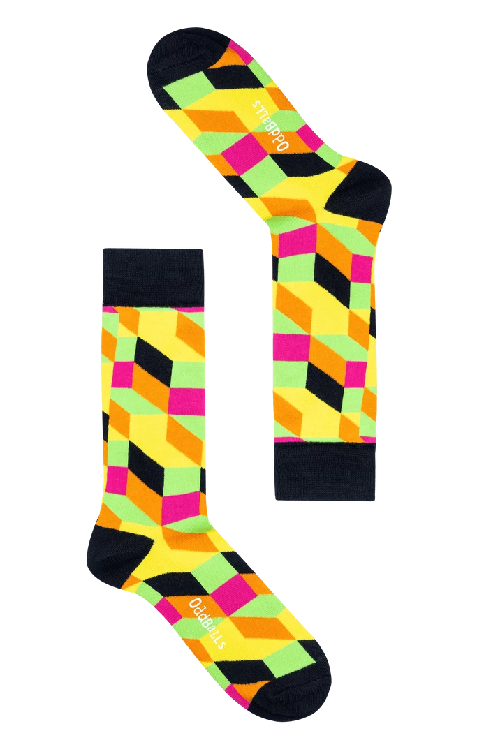 Buy ⌛ OddBalls Black Tetris - 🧦 Socks 👍 3 OddBalls Black Tetris - Socks