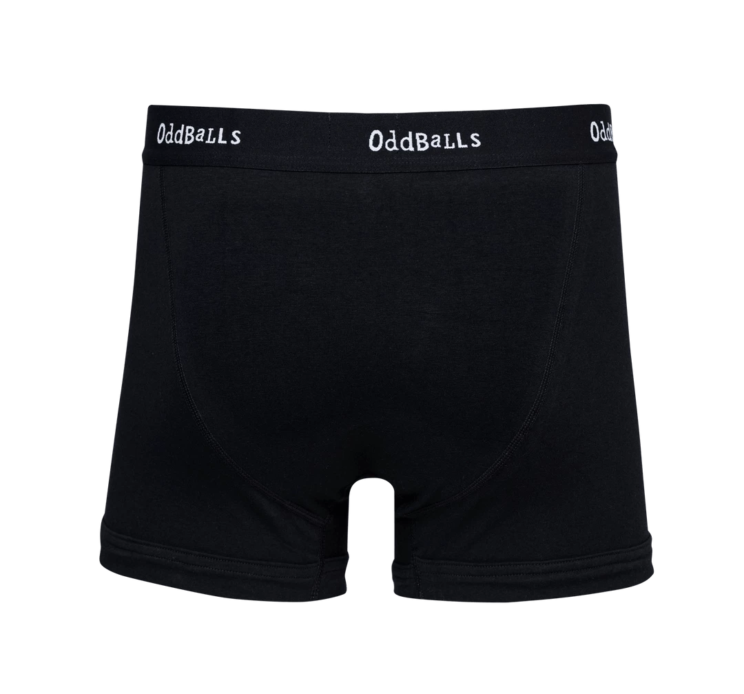 Budget ๐ฅ OddBalls Black & White - Mens Boxer Shorts ๐ 4 OddBalls Black & White - Mens Boxer Shorts