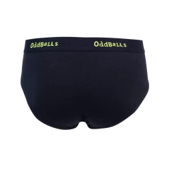 OddBalls Black & Lime - Teen Boys Briefs