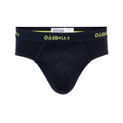 OddBalls Black & Lime - Teen Boys Briefs