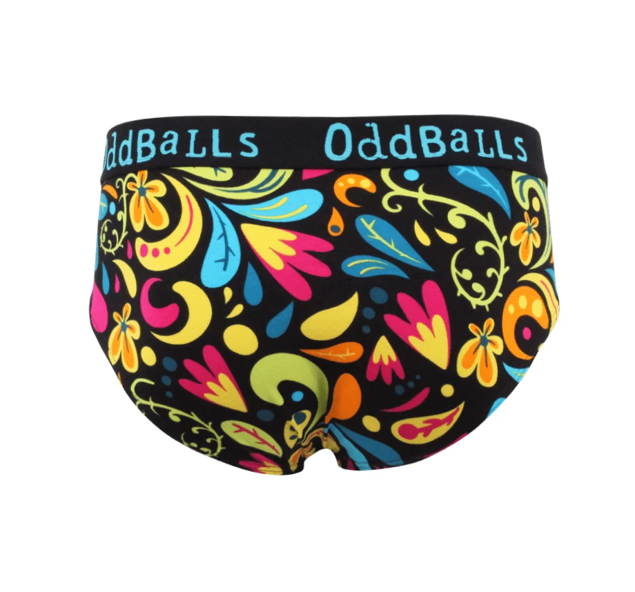 Cheapest ❤️ OddBalls Botanical - Mens Briefs 😍 4 OddBalls Botanical - Mens Briefs