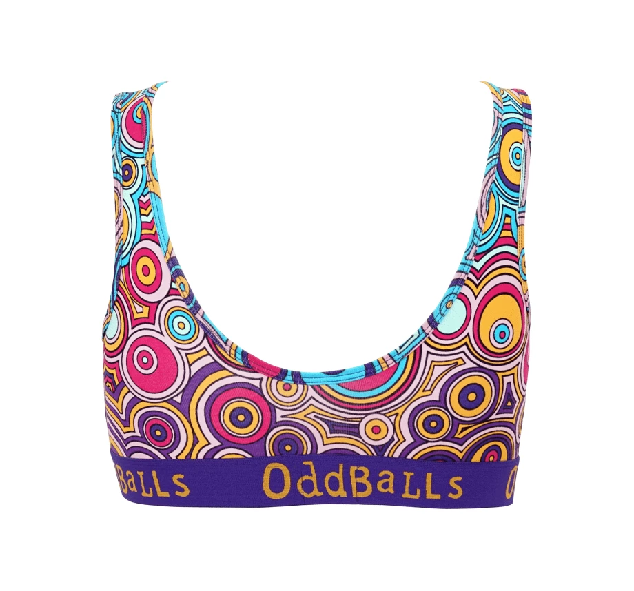 Flash Sale 🤩 OddBalls Teen 👧 Girls Bralettes Bubbles - Teen 👧 Girls Bralette ⭐ 4 OddBalls Teen Girls Bralettes Bubbles - Teen Girls Bralette