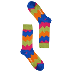OddBalls Blue Wiggles - Socks