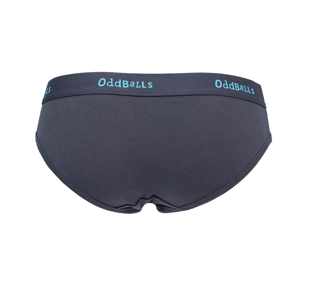 Best reviews of 👏 OddBalls Charcoal & Blue - Ladies Briefs 👏 4 OddBalls Charcoal & Blue - Ladies Briefs