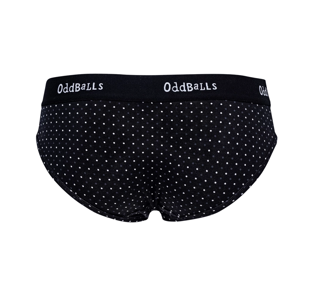 Coupon 🎉 OddBalls Classic Polka Dot - Teen 👧 Girls Briefs 🎁 4 OddBalls Classic Polka Dot - Teen Girls Briefs