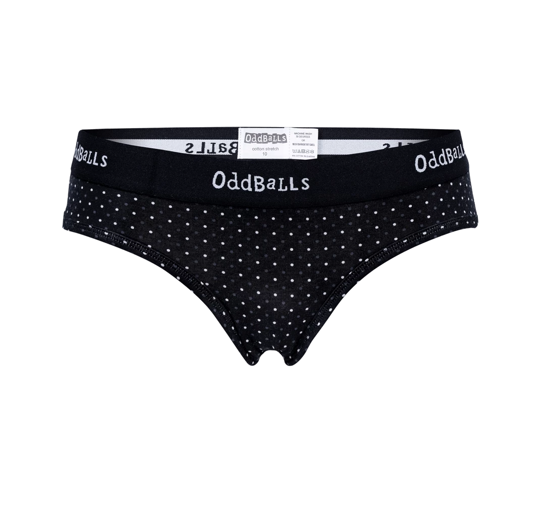Coupon 🎉 OddBalls Classic Polka Dot - Teen 👧 Girls Briefs 🎁 3 OddBalls Classic Polka Dot - Teen Girls Briefs