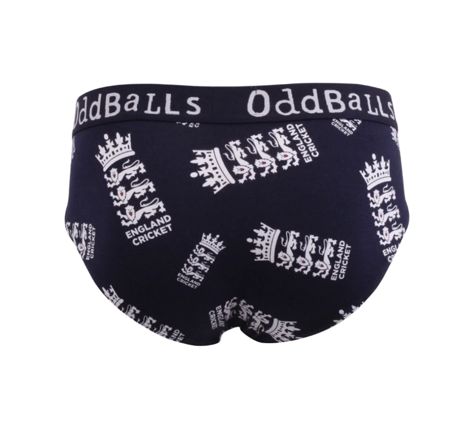 Outlet 💯 OddBalls ECB - Test - Mens Briefs 🥰 4 OddBalls ECB - Test - Mens Briefs
