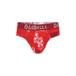 OddBalls England Rugby League Bundle - Mens Briefs 2 Pack Bundle