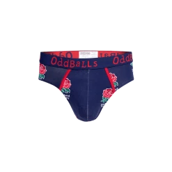 OddBalls England Rugby Union Bundle - Mens Briefs 2 Pack Bundle
