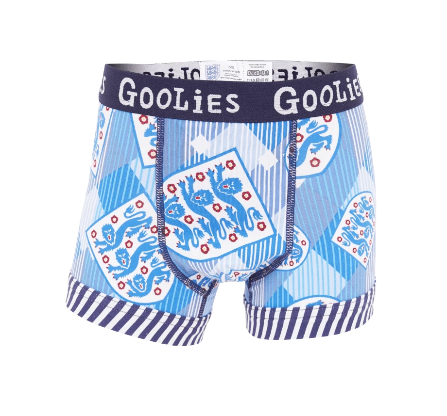 Top 10 💯 OddBalls England FA - Retro - Kids Boxer Shorts - Goolies ❤️ 4 OddBalls England FA - Retro - Kids Boxer Shorts - Goolies