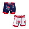 Best Sale 💯 OddBalls Boys Boxer Shorts (Kids) England Rugby Union Bundle - Kids Boxer Shorts 2 Pack Bundle ✔️ 2 OddBalls Boys Boxer Shorts (Kids) England Rugby Union Bundle - Kids Boxer Shorts 2 Pack Bundle