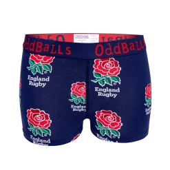 OddBalls England Rugby Navy - Ladies Boxers
