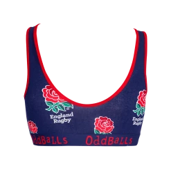 OddBalls Bralettes England Rugby Navy - Ladies Bralette