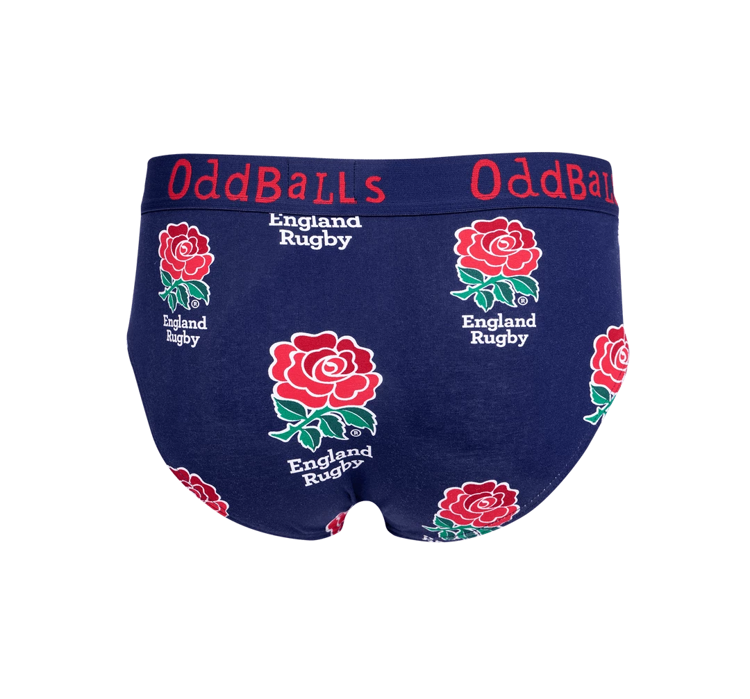 Coupon 🌟 OddBalls England Rugby Navy - Mens Briefs 🥰 4 OddBalls England Rugby Navy - Mens Briefs