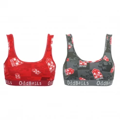 OddBalls Bralettes England Rugby League Bundle - Ladies Bralette Bundle