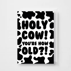 OddBalls Fat Cow - Ladies Briefs + Card Bundle Underwear & Birthday Cards