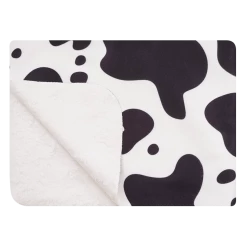 OddBalls Fat Cow - Luxury Sherpa Fleece Blanket