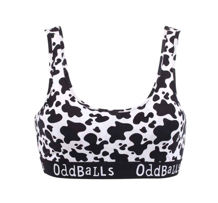 Budget 😀 OddBalls Fat Cow - Ladies Bralette 🛒 3 OddBalls Fat Cow - Ladies Bralette