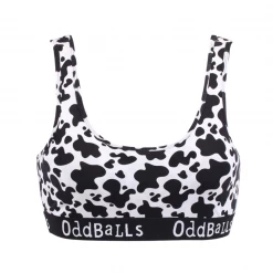 OddBalls Teen Girls Bralettes Cow Print - Teen Girls Bralette