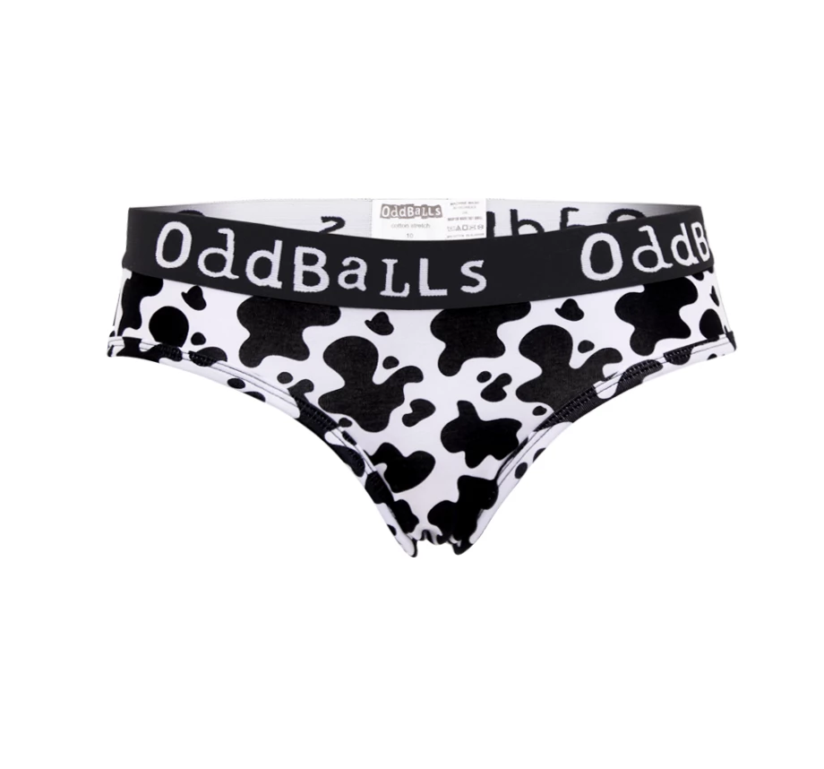 Flash Sale 🌟 OddBalls Fat Cow - Ladies Briefs 🤩 3 OddBalls Fat Cow - Ladies Briefs