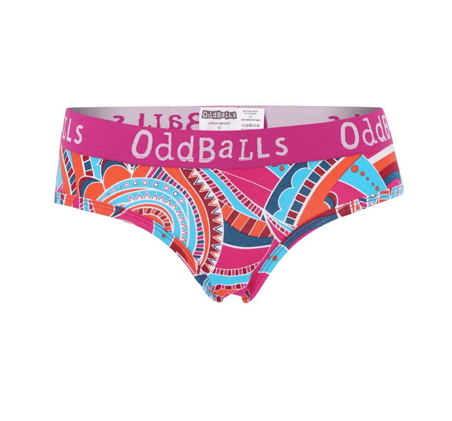 Top 10 ✨ OddBalls Fiesta - Teen 👧 Girls Briefs 🎁 3 OddBalls Fiesta - Teen Girls Briefs