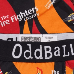 OddBalls The Fire Fighters Charity - Mens Boxer Shorts