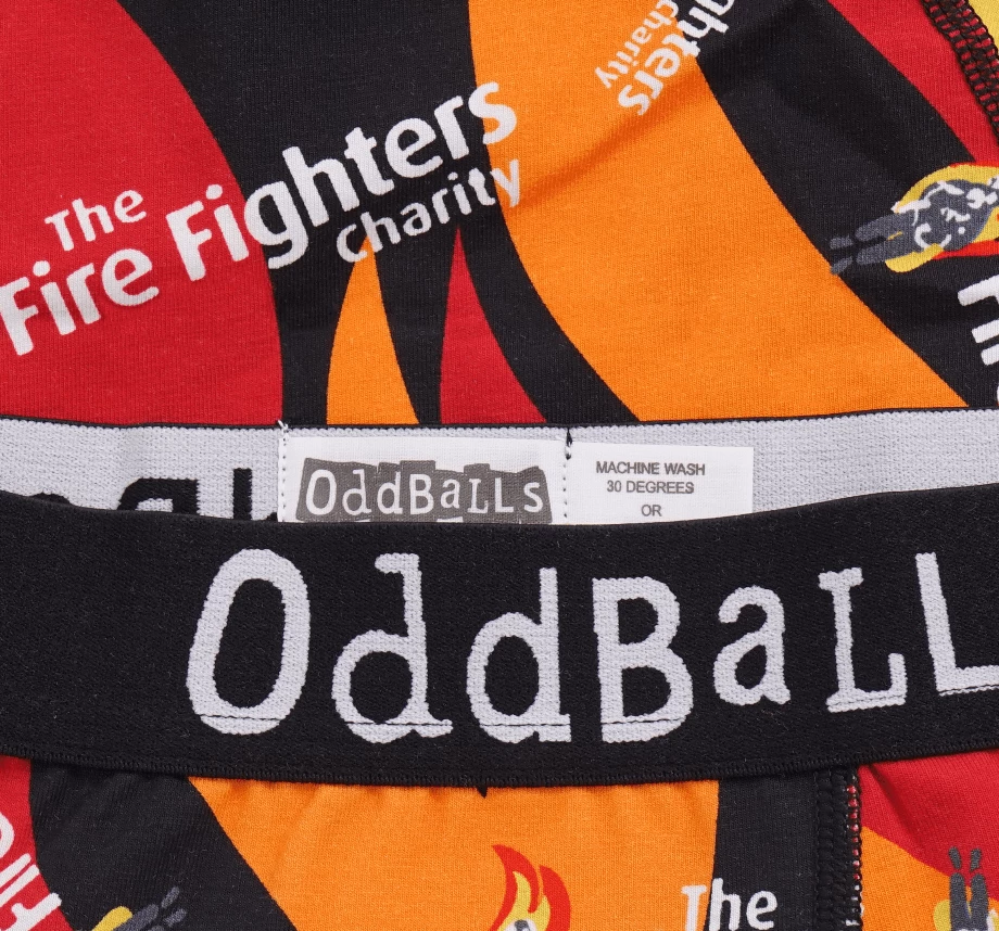 Best deal 😍 OddBalls The Fire Fighters Charity - Teen Boys Boxer Shorts ⌛ 5 OddBalls The Fire Fighters Charity - Teen Boys Boxer Shorts