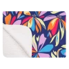 OddBalls Flower Power - Luxury Sherpa Fleece Blanket