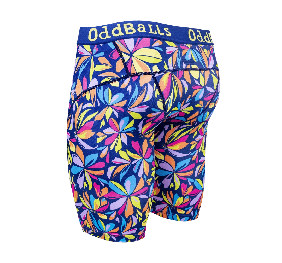 Promo ๐ OddBalls Sportswear Flower Power - Compression Shorts โญ 4 OddBalls Sportswear Flower Power - Compression Shorts