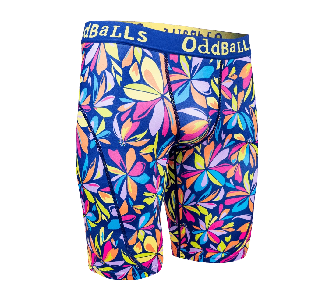Promo ๐ OddBalls Sportswear Flower Power - Compression Shorts โญ 3 OddBalls Sportswear Flower Power - Compression Shorts