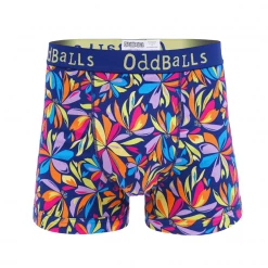 OddBalls Flower Power - Teen Boys Boxer Shorts
