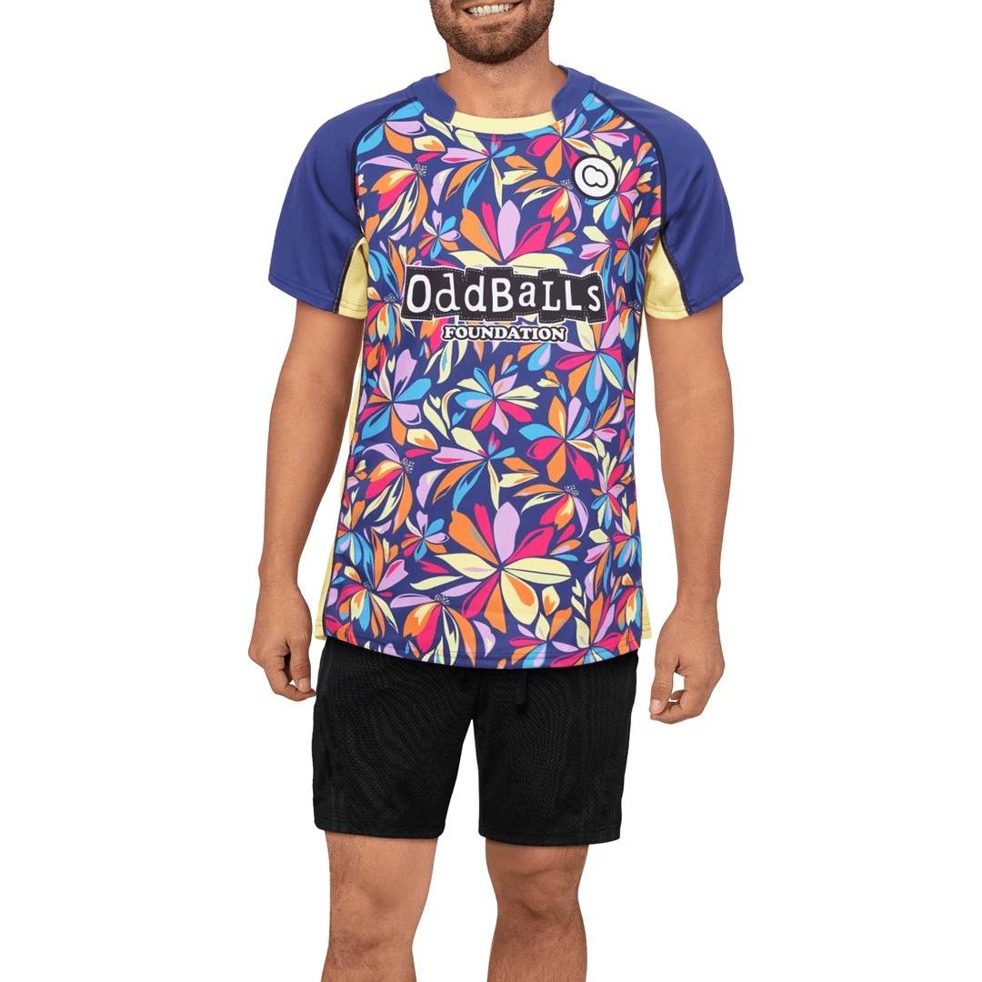 Discount ๐ OddBalls Flower Power - Rugby Top Sportswear ๐ 3 OddBalls Flower Power - Rugby Top Sportswear