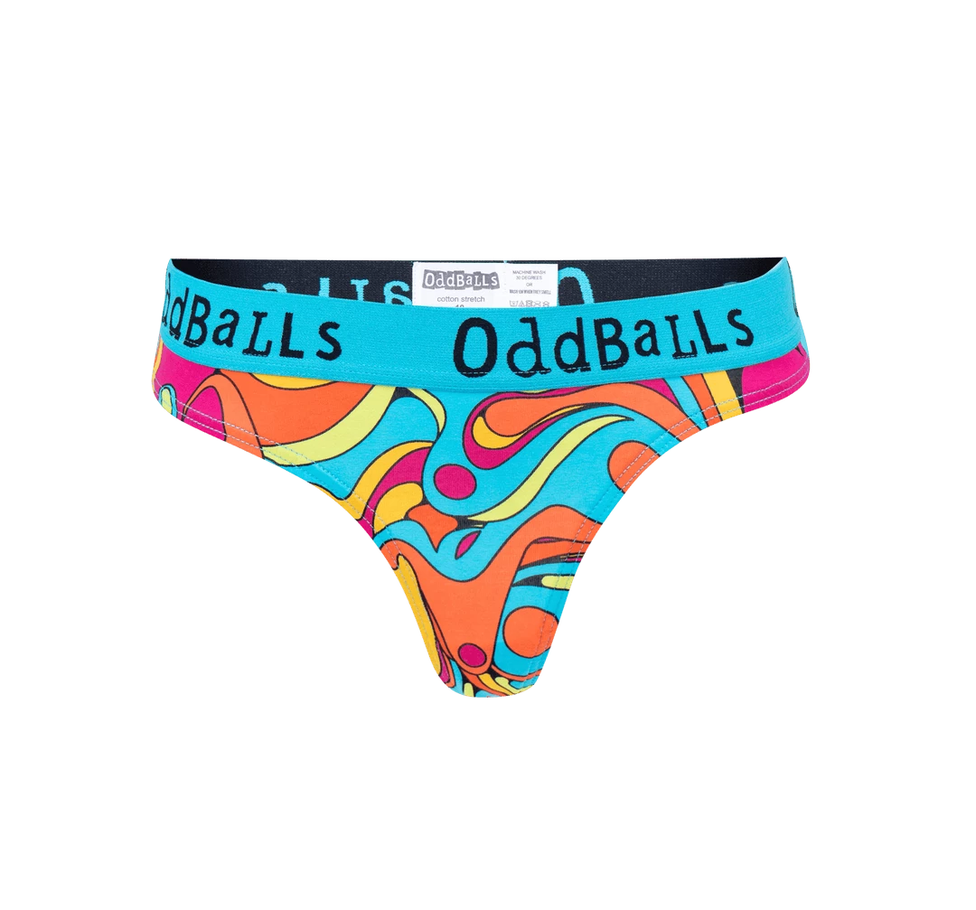 Best Sale ✨ OddBalls Fruit Salad - Ladies Thong 🎉 4 OddBalls Fruit Salad - Ladies Thong