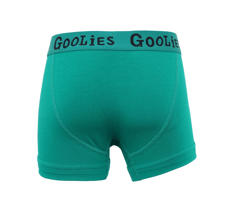 Best Sale โญ OddBalls Green & Black - Kids Boxer Shorts - Goolies ๐ 3 OddBalls Green & Black - Kids Boxer Shorts - Goolies
