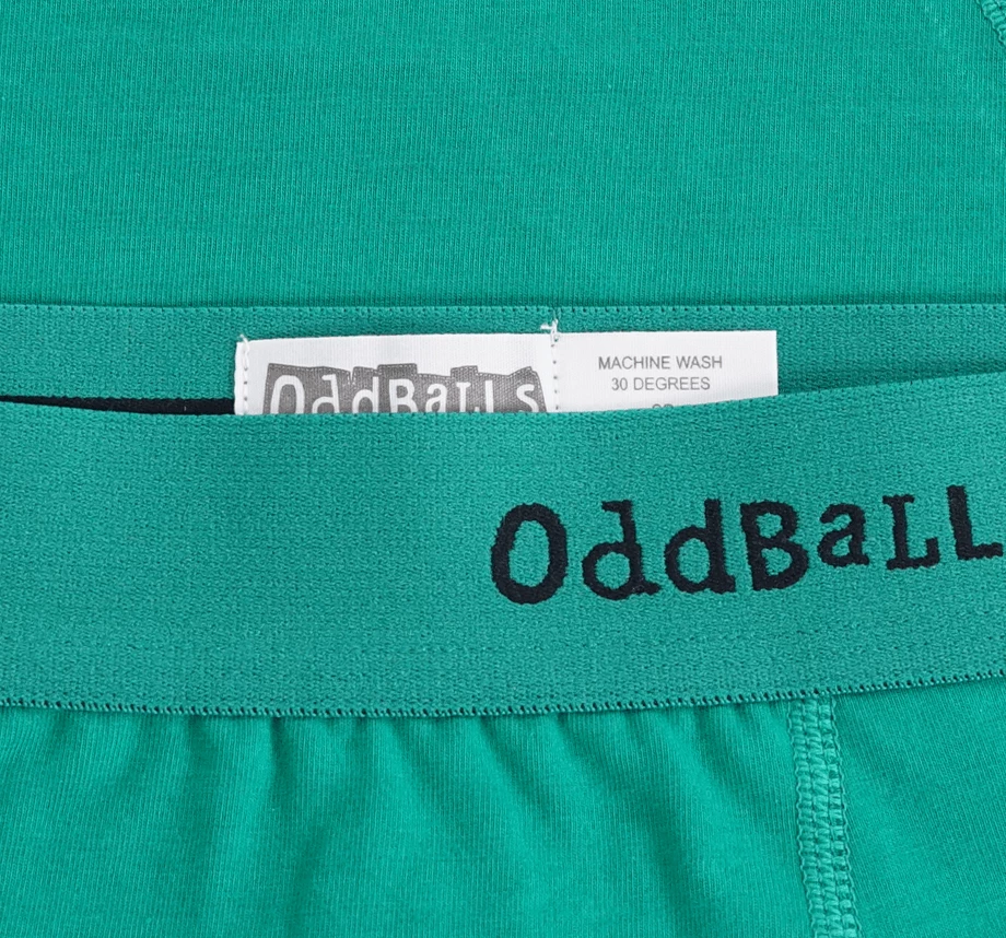 Wholesale 🌟 OddBalls Green & Black - Teen Boys Briefs 🌟 5 OddBalls Green & Black - Teen Boys Briefs