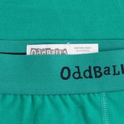 OddBalls Green & Black - Teen Boys Boxer Shorts
