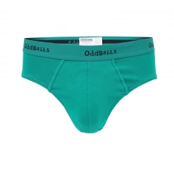 OddBalls Green & Black - Teen Boys Briefs